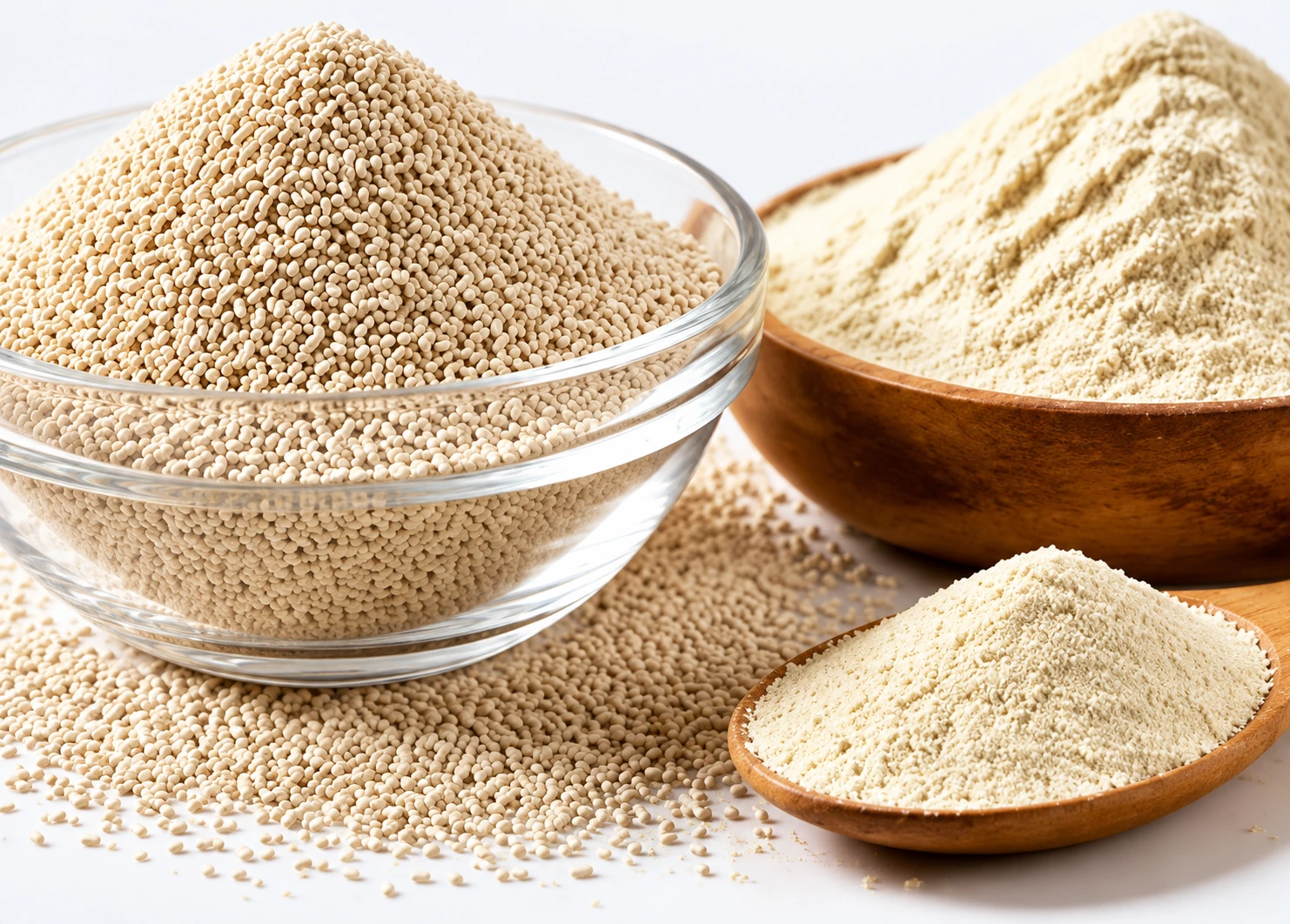 Food-grade yeast ingredients